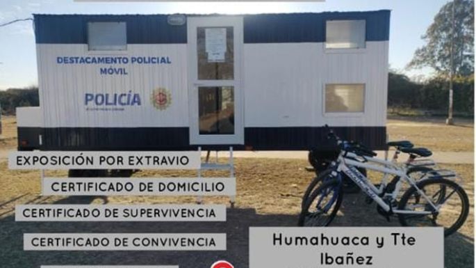 Llegó el Destacamento Móvil al Botta