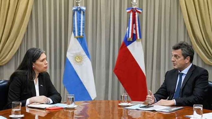 Argentina y Chile analizaron las formas de "potenciar la integración económica"