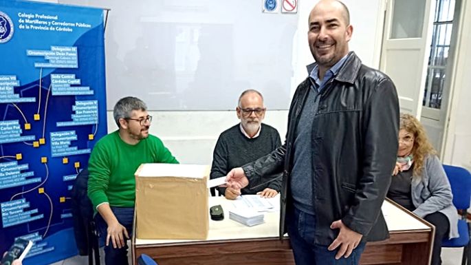 La oposición obtuvo el triunfo en el Colegio de Martilleros