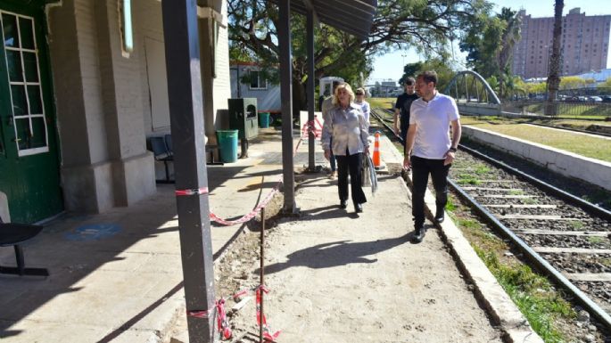 Avanza la obra de intervención en la Estación de Trenes