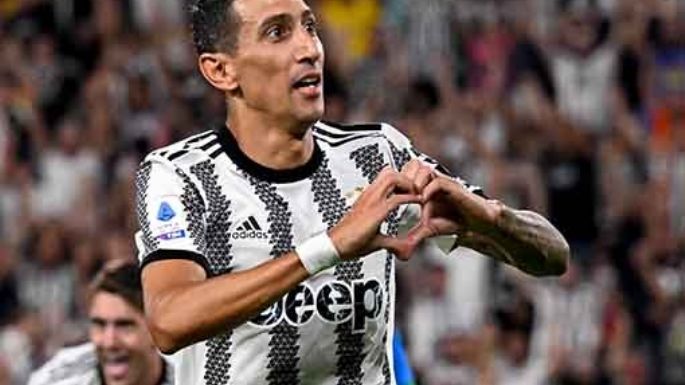 Di María debutó en la Juve con un golazo