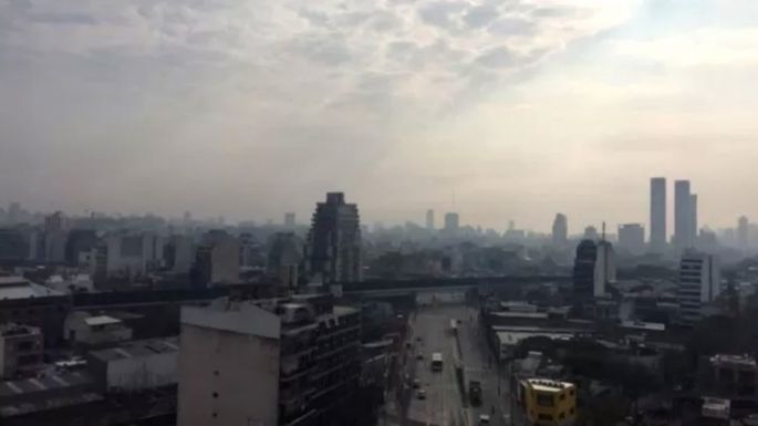 El AMBA, Entre Ríos y Santa Fe se ven afectados por el humo
