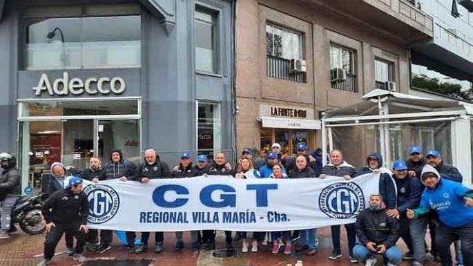 Presencia local en la marcha de CGT y CTA