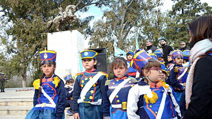 Homenajearon al Libertador San Martín