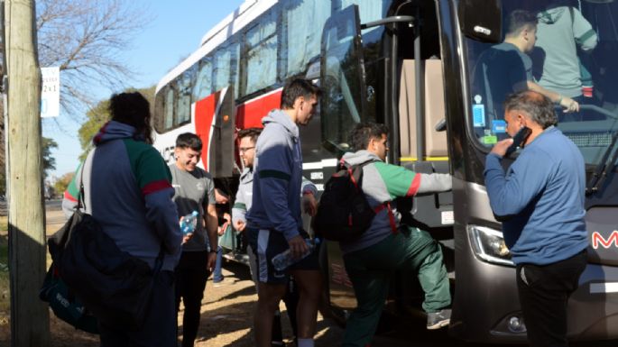 Jockey viajó y concentrará en la capital provincial a la espera de la gran final