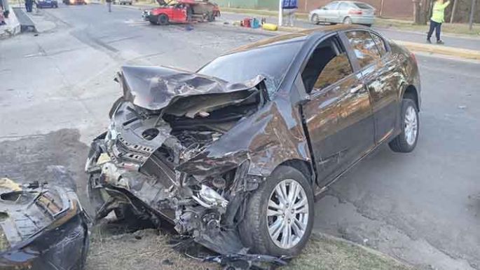 Protagonizaron un grave accidente