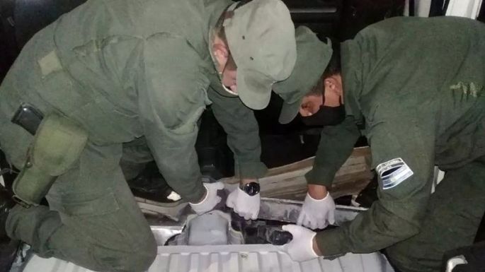 Secuestraron cocaína dentro de un parlante