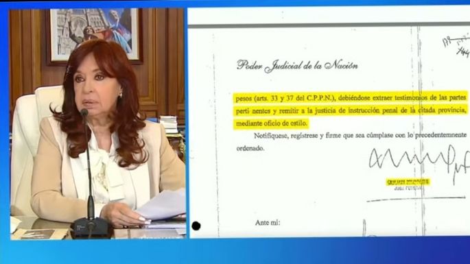 Cristina: "Nada de lo que dijeron los fiscales fue probado"