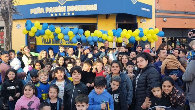 Los xeneizes tuvieron un gran festejo