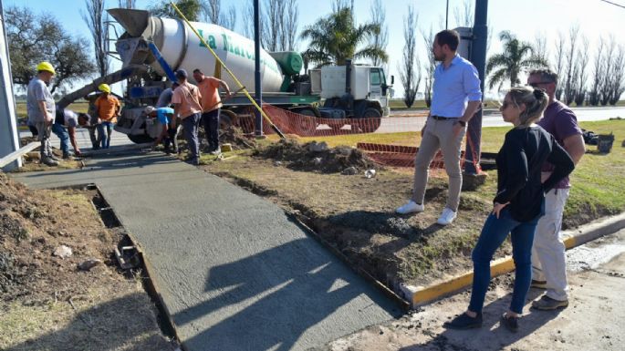 Avenidas Alem y Larrabure: suman 80 rampas de acceso