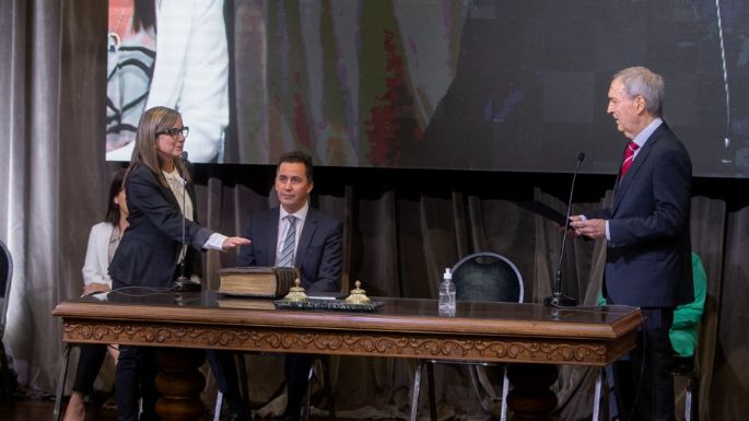 Gabriela Barbás asumió como ministra de Salud