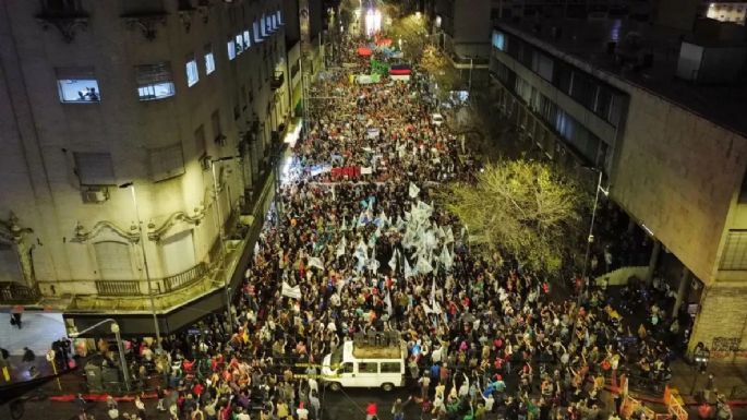 Masivas movilizaciones en varios puntos del país en apoyo a Cristina Kirchner