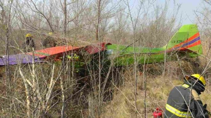 Aterrizaje de emergencia en el Aeroclub Alta Gracia