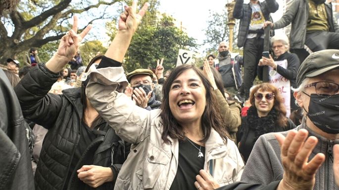 Fuerte apoyo a Cristina