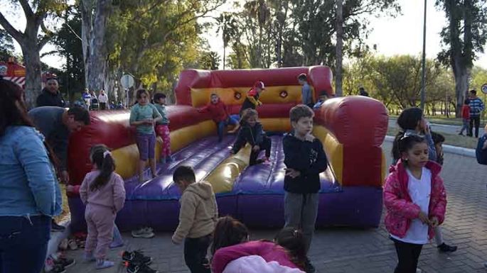 El Parque se llenó de niños y niñas