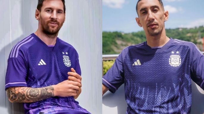 Presentaron la nueva camiseta suplente de la selección nacional