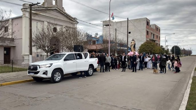 La celebración parte del templo