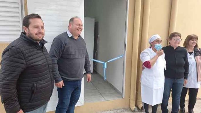 Duplican la superficie  del comedor escolar