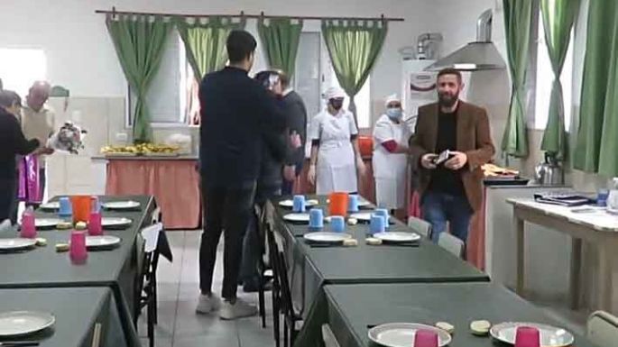 Duplican la superficie  del comedor escolar