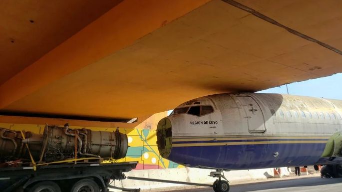 El SW quedó atascado en un puente de Circunvalación