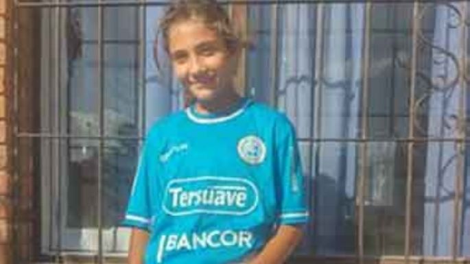 Tiene 11 años y la llevó Belgrano