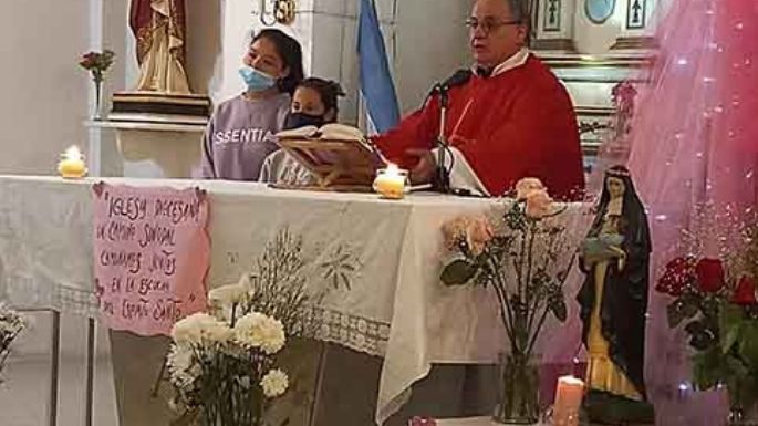 Veneraron a Santa Rosa
