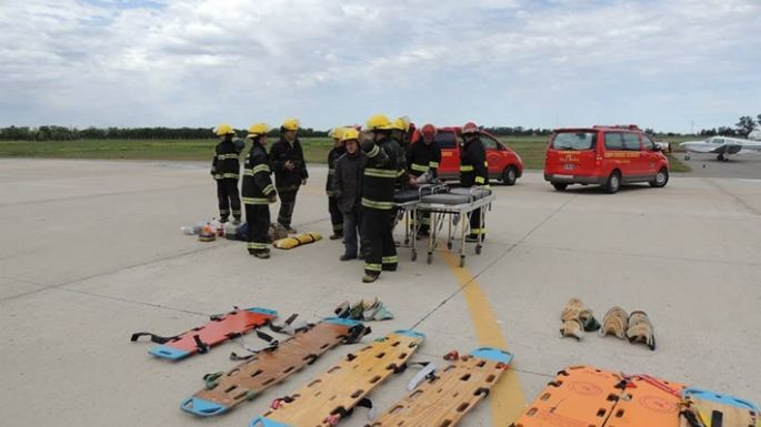Habrá un simulacro de accidente aéreo en el Aeropuerto Regional