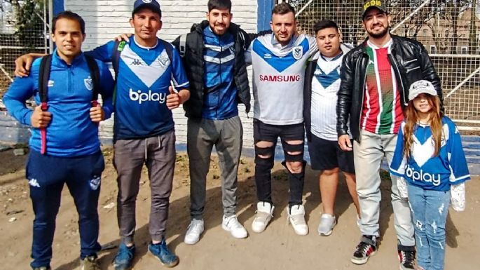 Apoyo local en la primera semifinal de Vélez contra el Flamengo que se disputará esta noche