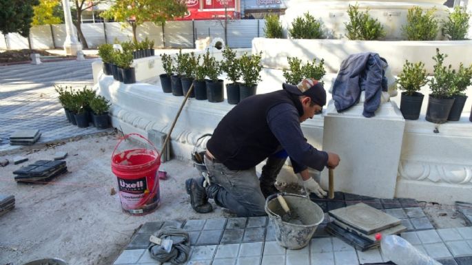 El lunes 26 se reinaugurará la plaza Centenario