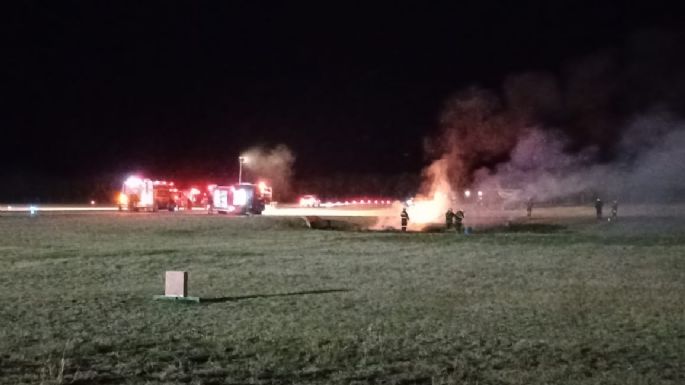 Simulacro de accidente aéreo en el Aeropuerto Regional