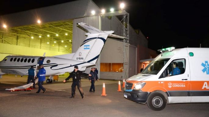 Una niña será trasladada desde Perú a Córdoba en el avión sanitario provincial
