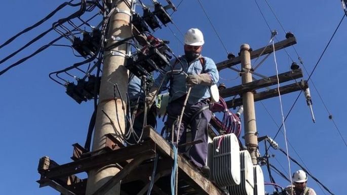 Programan varios cortes de luz para este lunes
