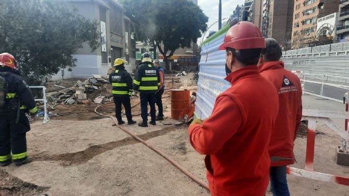 Por la pérdida de gas en un caño maestro debieron evacuar una zona transitada de Córdoba