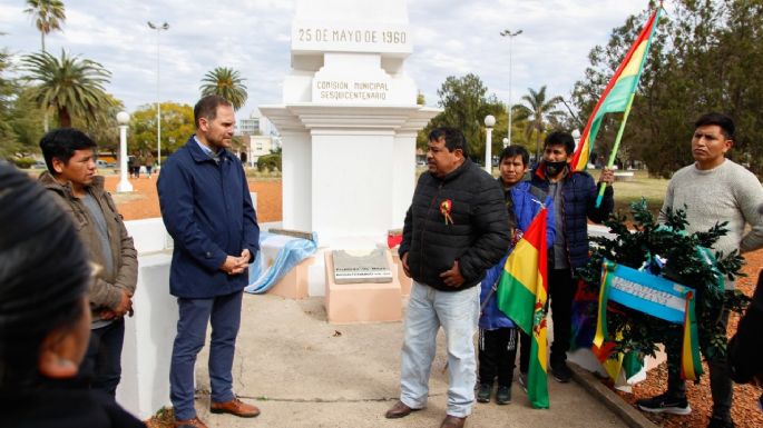 Celebraron el 197º aniversario de la Independencia de Bolivia en nuestra ciudad