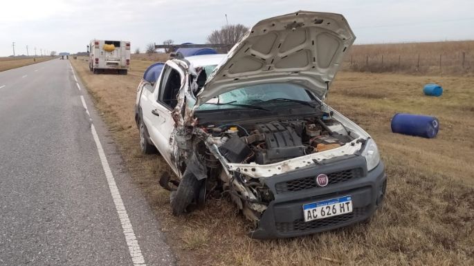 Un joven motociclista falleció en un accidente en la ruta