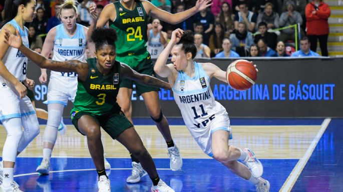 Argentina luchó pero no pudo con Brasil en la final del Sudamericano femenino