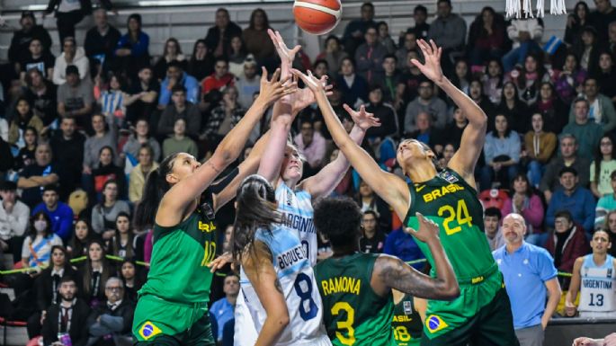 Argentina luchó pero no pudo con Brasil en la final del Sudamericano femenino
