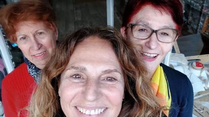 La actriz Ginette Reynal paseó por nuestro centro y un comercio agradeció su visita