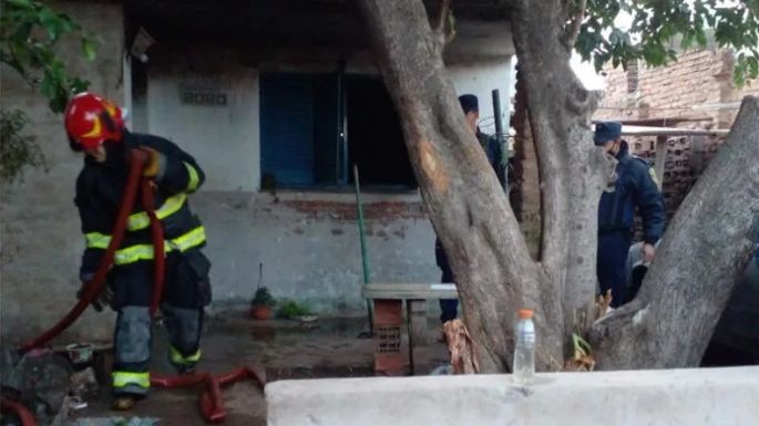 Falleció una mujer de 77 años en el incendio de su vivienda