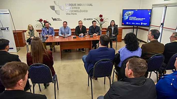 Empresas del Parque Industrial recibirán un diagnóstico ambiental