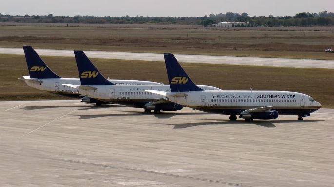 Empresario de Oncativo prepara la salida de tres aviones de Southern Winds