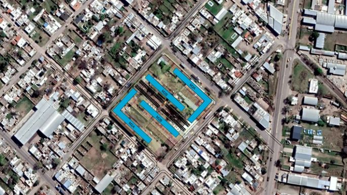 Por el Procrear, se construirán  120 viviendas en cuatro módulos