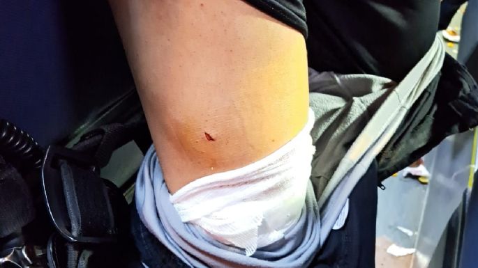 Heridos y detenidos por incidentes entre hinchas de Banfield y la Policía de Córdoba