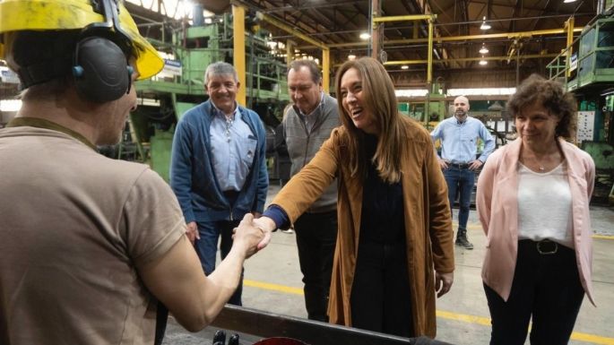 María Eugenia Vidal visitó Marcos Juárez para apoyar a candidatos de Juntos por el Cambio