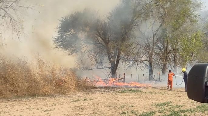 Se quemaron 52 hectáreas en la zona de Ana Zumarán