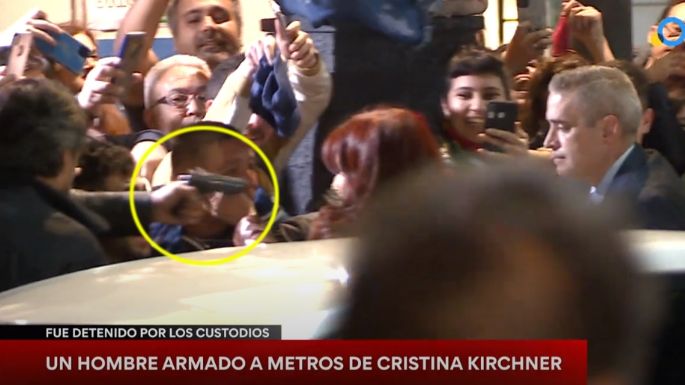 QUISIERON ASESINAR A CRISTINA FRENTE A SU CASA