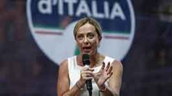 Meloni, candidata a premier, espera que  muchos italianos voten desde Argentina