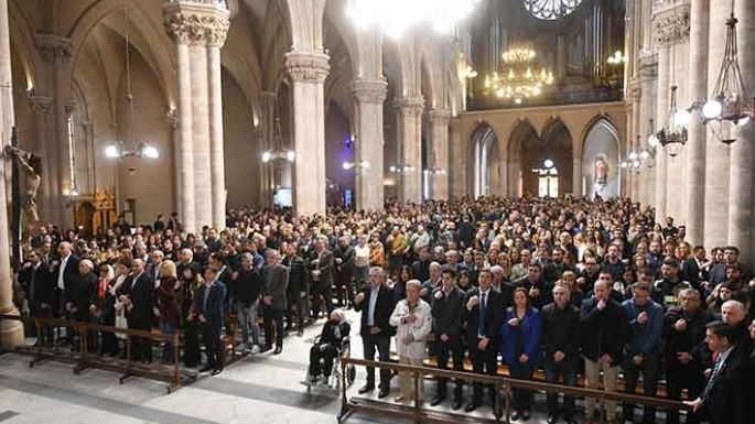 “Misa por la paz”, sin la oposición