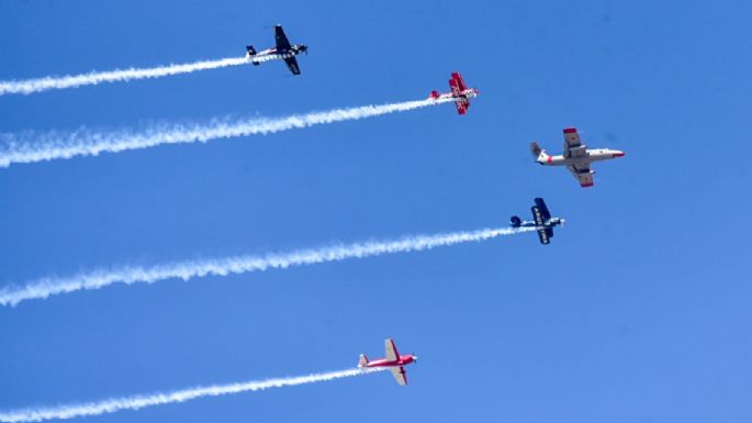 Continúa el Festival Aéreo con gran concurrencia
