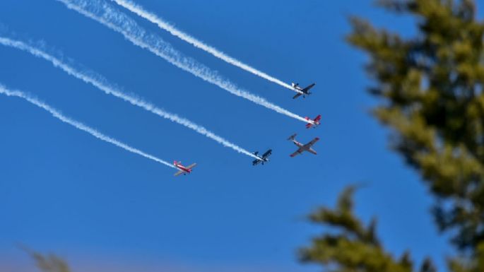 Continúa el Festival Aéreo con gran concurrencia